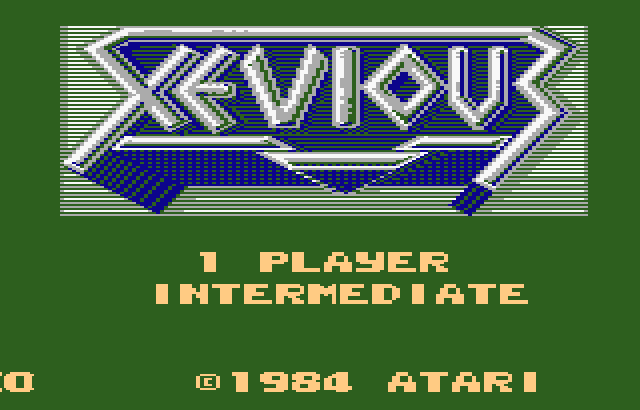 Xevious Screenshot